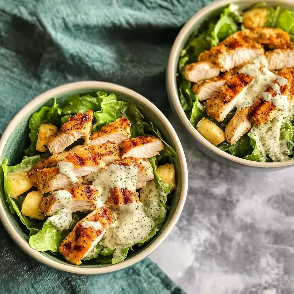 Grilled Chicken Caesar Salad