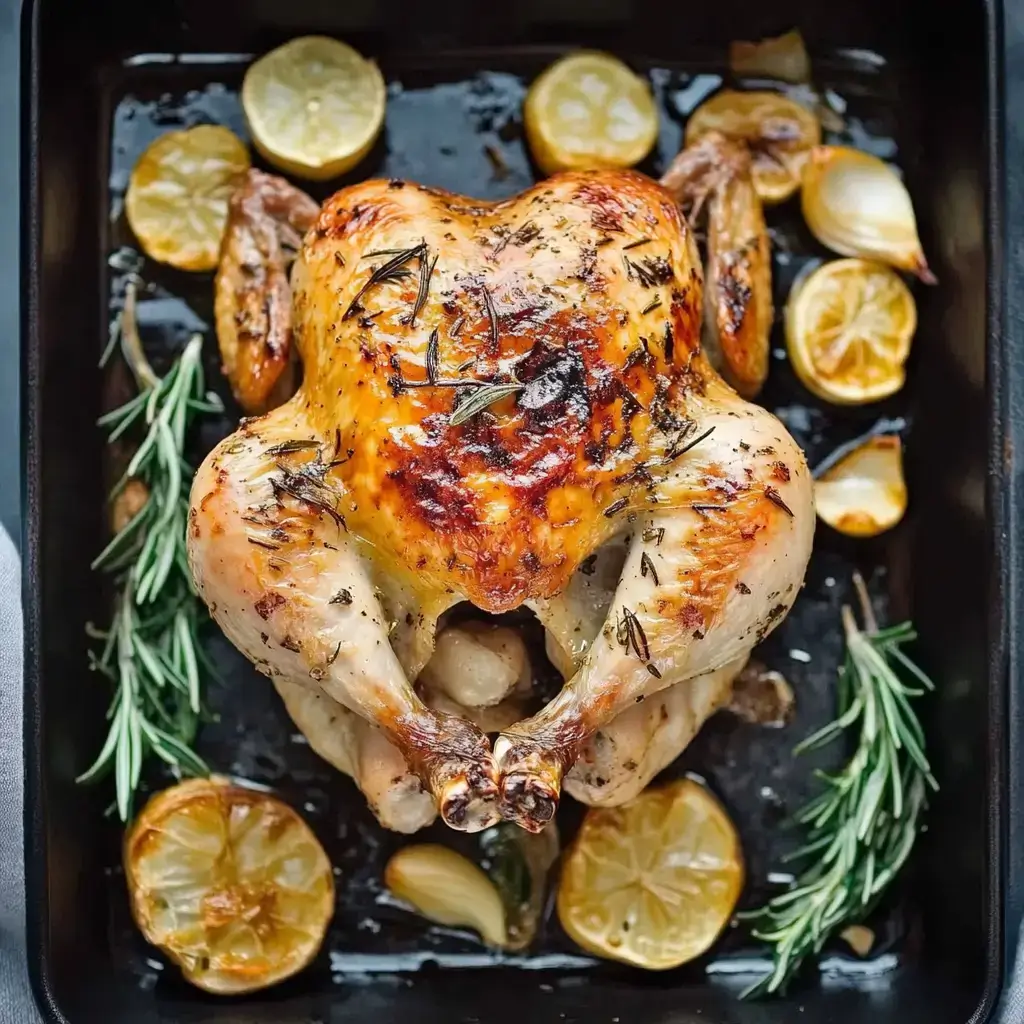 Garlic Rosemary Roasted Chicken recipes