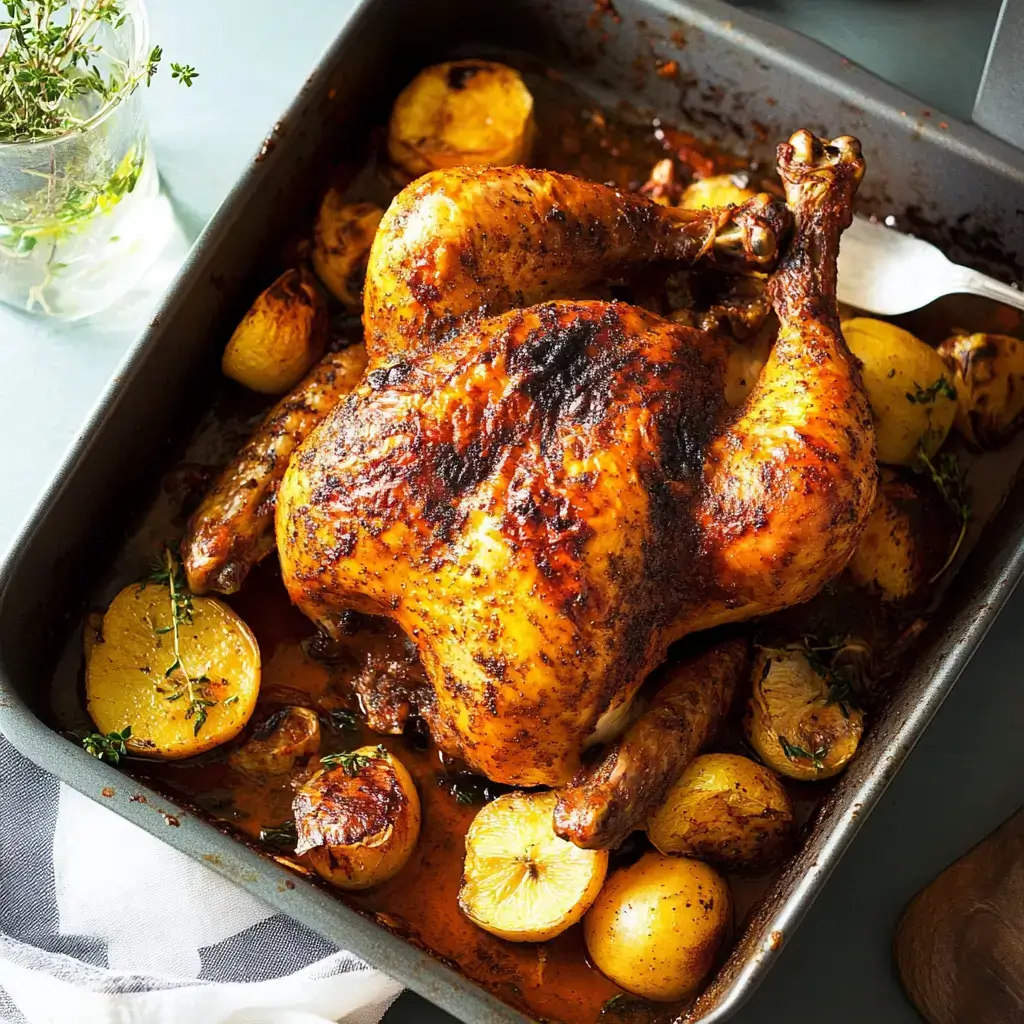 Spicy Paprika Roasted Chicken recipes