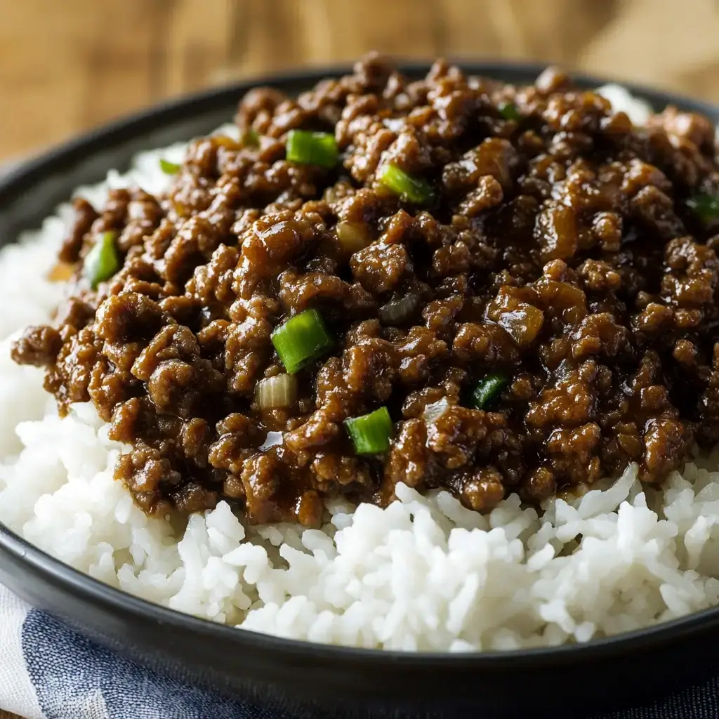 Mongolian Ground Beef Recipe